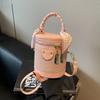 Popular transfronterizo este año bolso pequeño para mujer 2025 primavera nueva moda bolso bandolera portátil bolso de cubo de ocio