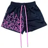 Shorts de Fitness Masculino Respirável de Secagem Rápida Verão Malha Esportiva Calças de Treino para Corrida Calças Esportivas Finas de Verão Masculinas