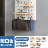 Estantería de pared para equipo deportivo de yoga en casa, tablero de cueva de madera maciza para fitness, estante de almacenamiento en pared