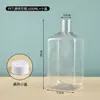 Botella de Jarabe Comercial para Tienda de Té con Leche, Dispensador Manual de Jugo de Frutas, Bomba Dosificadora de Presión con Cabezal de Vidrio