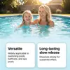 Pastillas Limpiadoras para Piscina para la Limpieza Diaria de Sarro y Manchas, Reduciendo el Olor, Disolviéndose Fácilmente en la Piscina y Mejorando la Claridad del Agua