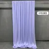 Tela de Seda de Leche Elástica de Doble Cara para Boda Tela de Techo de Boda Cortina Pantalla de Gasa de Fondo Tela para Colgar Decoración