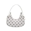 Popular bolsa pequeña de lunares de comercio exterior para mujer, nuevo modelo 2026, bolso cruzado de moda lindo y moderno, bolso de mano simple y bolso de hombro