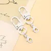 Cierre de Puerta Giratorio en Forma de U de Colores Pintado Broche de Langosta Accesorios para Joyería DIY Colgante para Llavero Hebilla para Colgar Bolsas Muñecas
