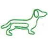 Clip de papel de notas alto y bajo Perro Dachshund Cono para perro Helado Clip de papel Flamenco Árbol de Navidad Clip de papel perfilado
