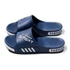Pantuflas deportivas para hombre de talla grande para uso exterior en verano, con suela gruesa, antideslizantes, resistentes al desgaste, adecuadas para uso en interiores en casa y en el baño