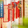 Decoración de Pensamiento Positivo Tarjeta Colgante para Estudiantes para Animar para el Examen de Ingreso a la Preparatoria, Colgante de Pared de Metas del Salón de Clases, Tarjeta de Deseos