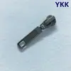 Zíper YKK Não. Zíper de metal com 5 dentes e cabeça de zíper automática quadrada para carcela de roupas e botas