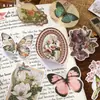 Xinmo Série Silhueta do Tempo Pacote de Materiais Adesivos Retro para Diário Livro de Adesivos DIY Papel de Material de Alto Valor para Crianças