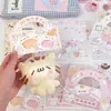 Original Lindo 13cm Animal Plegable Cabeza de Tarjeta Grande Tarjeta Pequeña Material de Empaque Adorno para Observación de Estrellas Tarjeta de Regalo para Enviar Tarjetas