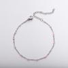 Pulseira Jin Yiyuan de Gotejamento de Óleo Colorido Aço Inoxidável 304 Contas de Clipe Cruzado Contas de Esmalte Corrente Joias DIY Transfronteiriças