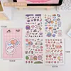 Tengyi Youpin Cuenta de Mano Goo Card Sticker Llavero Foto Aidou Tarjeta Pequeña con Sticker Ins Decoración de Cubierta de Tarjeta