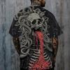 Camiseta retro informal personalizada de One Piece para hombre, con estampado 3D, de manga corta y cuello redondo, para primavera y verano, 2024