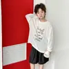Liquidación de Verano Camisa Ligera de Seda Transpirable con Protección Solar de Moda para Niños, Camiseta de Manga Larga con Estampado de Letras Frescas para Niños Mayores