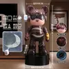 Enfeites Grandes de Chão de Anjo Pintado à Mão e Urso Legal Classe de Luxo Acessível Decoração para Sala de Estar de Casa com Lâmpada de Céu Estrelado