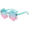 Nuevas Gafas de Sol Infantiles de Una Pieza de Color Montura Redonda Gafas Infantiles Amazon Protección Solar Gafas de Sol de Girasol para Bebé