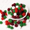 Pompones Coloridos de Alta Elasticidad, Bolas de Felpa Coloridas, Pompones Pequeños, Materiales y Accesorios de Manualidades DIY para Niños de Preescolar