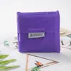 Bolsa de protección ambiental LOGO bolsa de compras de gran capacidad plegable portátil bolso de mano para supermercado bolsa impermeable para comestibles