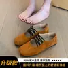 Sapatos Mary Jane Retrô Franceses Femininos 2026 Outono Novo Tira Cruzada Bico Quadrado Sapatilhas Baixas Versáteis Sapatos Individuais