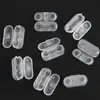 Cadena de cuentas para cortina de 4.5 * 6MM transparente para venta minorista transfronteriza, conector de cuentas para cortina, accesorios de hebilla de cuenta para persiana veneciana