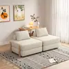 Cama Arhat de Doble Propósito, Cama Sofá Perezoso Esencial, Plegable, Estilo Simple, Fácil de Operar, Cama Sofá Multifuncional