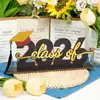 Bt364 Transfronterizo Temporada de Graduación 2026 Decoración de Mesa de Madera Adornos Decorativos Festivos Temporada de Graduación Pantalla de Escritorio de Graduación