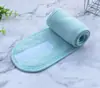Faixa de Cabelo Feminina com Velcro Faixa de Cabelo Esportiva com Velcro Faixa de Cabelo para Lavar Cabelo Respirável Faixa de Cabelo de Pano Toalha Lua Faixa de Cabelo com Velcro