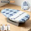Mini tabla de planchar para el hogar, pequeña almohadilla para plancha eléctrica, tabla de planchar colgante, tabla de planchar de escritorio, tabla de planchar plegable de mano para uso en escritorio