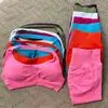 En Stock Dfyne Mismo Estilo Conjunto de Yoga de Alta Elasticidad Sujetador Halter y Conjunto de Shorts Conjunto de Yoga Fitness sin Costuras
