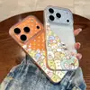 Design de animal com bolinhas, adequado para capa de celular Apple 17, iPhone 16 Pro Max, estilo cartoon, 15 Plus, modelo novo, 14, cobertura total, 13