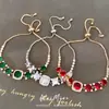 Pulsera de flor geométrica redonda de circón extraíble, un diseño único y elegante, una pieza de joyería personalizada y lujosa para mujer