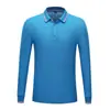 Roupa de trabalho Camiseta manga longa roupa de trabalho para catering masculina e feminina polo publicitário gola de camisa roupa de trabalho para fazer pedidos LOGOTIPO IMPRESSO