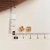 Conjunto de pendientes para llevar una semana sin repetir pendientes simples pequeños de circón con temperamento pendientes de moda para ir al trabajo pendientes de alta gama