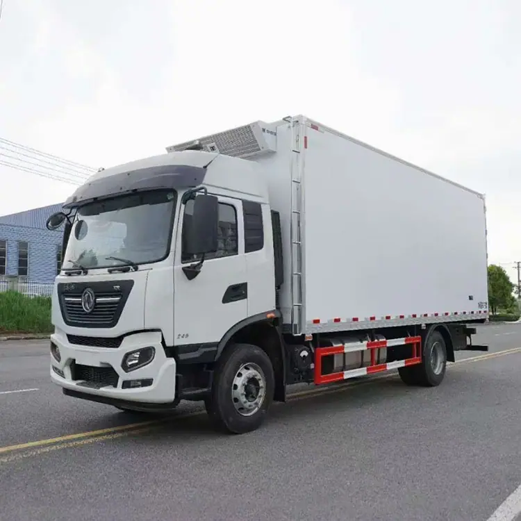出口东风D9冷藏车4.2米冷藏车疫苗冷链车乌干达