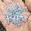 Cuentas Redondas Color Aguamarina en Forma de Calabaza, Cuentas Sueltas de Jade, Roca de Cuarzo Azul Agua Tipo Hielo, Cuentas de Jade Estilo Antiguo, Cuentas Separadoras