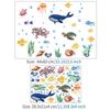 Mundo animal submarino água-viva água-viva removível quarto infantil jardim de infância parque de diversões decoração fundo MUP1099