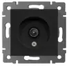 Enchufe de pared conmutador concatemer panel de PC negro mate enchufe de interruptor de combinación libre europeo francés