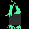 Pegatinas Luminosas para Interruptores Dibujos Animados Creativos Pegatinas de Pared Luminosas Hada Estrella Gato Hogar Habitación Infantil Pegatinas Decorativas Autoadhesivas