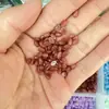 Pedra Natural Cristal 4*6mm Face do Anel Ametista Aventurina Olho de Tigre Acessórios DIY Joias Acessórios por Atacado