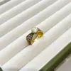 Nuevo Anillo Iris de Diamante de Alto Carbono con Patrón de Hierba Tang Estilo Chino Apertura para Mujer Diseño de Nicho Sentido del Diseño Anillo de Bambú