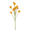 Arreglo Artificial Transfronterizo 10 Bolas Doradas Fruta de Castaña de Múltiples Puntas Diente de León Ramo Decoración de Arreglo Floral de Escritorio para Sala de Estar