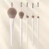 Set de 12 brochas de maquillaje Yun Ci, brocha para sombras de ojos, brocha para rubor, brocha para corrector, brocha para contorno, brocha tipo cuchilla, set completo para principiantes