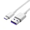 Cable de Carga Rápida 5A Cable de Datos Súper para Teléfono Móvil Adecuado para Huawei Android Apple Tipo Cable de Carga Venta al por Mayor Certificación de Carga Rápida