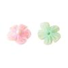 DIY Tela de Lunares con Perlas Flor de Gasa de Cinco Pétalos Flor Hecha a Mano Accesorios para Joyería Flor para Zapatos Accesorios para Pasador de Pelo Colorido Punto Cinco Pétalos