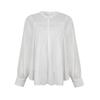 Tops Franceses de Alta Gama para Mujer, Diseño Chic Nicho de Verano Tipo Hada, Camisas Retro de Algodón y Lino para Protección Solar
