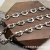 Venta al por mayor en stock Diseño Europeo y Americano Placa Fotosensible Forma de Corazón Cadena de Aleación Falda Collar Bolso Accesorios de Joyería
