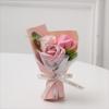 Flor de Sabão Perfumada Mini Rosa Produto Acabado Pequeno Presente Flor de Simulação Pequeno Buquê Lembrancinha de Festa de Feriado Atacado Transfronteiriço Flor Artificial