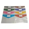 Bolsa de Arquivo com Velcro A4 Transfronteiriça Pp Espessado 17 Fios Impermeável para Documentos Bolsa de Informação para Escritório Armazenamento Personalizável