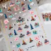 Tensor Nuevos Pegatinas para Uñas Estilo Chino Fénix Dorado M-688 Sombra de Bambú Floral Tótem Doble Felicidad Arte de Uñas para Boda Serie Estilo Nacional