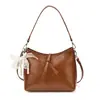Bolsa de axila de grande capacidade para mulheres, novo design de nicho 2026, bolsa tote vintage para o dia a dia, bolsa versátil de ombro e transversal